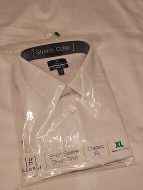 George White Short Sleeve Dress Shirt